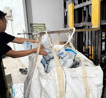 Plastic waste recycling project